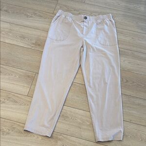 Z Supply Women's Cream Track Jogger Pants
